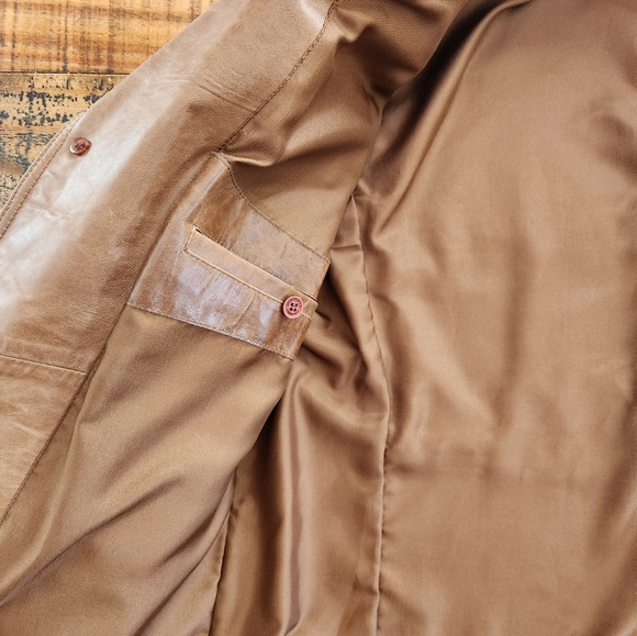 🔥HOST PICK 🐮COLUMBIA vintage leather jacket for men - Picture 8 of 12